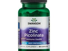 Swanson Zinc Picolinate Body Preferred Form, 22mg - 60 Capsule